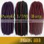 The fastest and easiest fauxlocs 18inch 120g soft crochet twist 2x havana fauxlocs braid