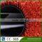 Decorative artificial grass synthetic turf with red color
