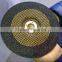 H134 T27-100X6X16mm good quality black/red grinding wheel for metal/inox