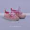 wholesale textile mary jane pink soft dot outsole baby girl shoes