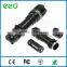 Ultrafire XM-L LED Zoomable 18650 tactical police security led flashlight, flashlight head