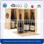 New design wholesale wooden wine glass storage box