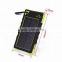 8000mah dual usb portable solar panel power bank, 2015 newest, factory price