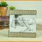 Simple and stylish with drilling horizontal 6-inch aluminum metal frame frame three-color spot wholesale manufacturers