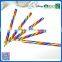 Jumbo wood hexagonal shape multi crayons colored lead pencil for gifts                        
                                                                                Supplier's Choice