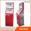 The Lastest design floorstanding dual touch screen display kiosk/dual monitor display kiosk