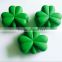 CE promotion gifts of light up whitetip clover keychain
