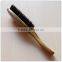 Greensandal wood hair comb with boar bristle,Promotional wholesale personalized wooden hair brush