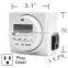 Honest Supplier SINOWELL 7-Day Weekly Dual Outlet Digital Timer