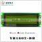 transparent lcd display 1602 16*2 yellow green /gray/blue color