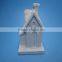 resin snow covered house sculpture for 2017 christmas decorations