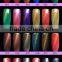 hot sale nail polish soak off uv/led color uv gel polish cat eyes diamond