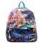 2016 fashion Flower Printed Backpack