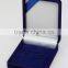 High quality blue velvet coin box supplier