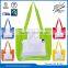 2015 portable PVC lightweight tote bag bags with plastic buckle