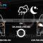 Factory price 3 in 1 fog light, LED DRL+angel eyes+ fog light, led fog light drl led daytime running light