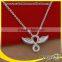 Mens Silver Necklace Cheap Angel 925 Wing Pendant