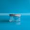 120ml 3oz Cosmetic plastic pet jar with Aluminum lid