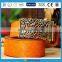 New retro style embossing ladies genuine leather belt 2015