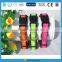 reflective fluorescent pet dog collar