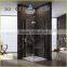 Rectangle mirror tempered glass hinge shower enclosure EX-423