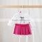 2016 China Wholesale Birthday Hand Made Baby Girl Party Dress/wedding Dress for Baby Girl