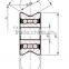 LV(RV) guide roller/track roller bearing LV201-14.2RS