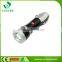 New arrival 170-220LUM led zoom flashlight torch with safety hammer