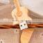 100% real capacity promotional wooden mini Guitar Shape USB Stick