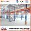 Heavy Duty Steel Mezzanine Floor Rack System for Industrial Warehouse Storage