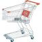 vogue corrosion protection Steel Wire Shopping Cart With Baby Seat