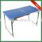 Wholesale Red/Blue/White MDF Aluminum Camping Adjustable Folding Picnic Table
