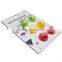 Lightweight hole multi-color silicone cable winder