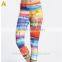 Women stretch High definition 7 colors printing tight leggings
