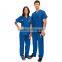 2016 New Style Medical Scrubs Wholesale/nursing uniform Medical Uniform Scrubs cheap/OEM scrub suits tops & pants manufacturer