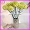cheap yellow color good quality ball flowers fake flowers