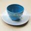 melamine tea cup saucer, custom printed tea cup and saucer