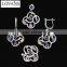 925 Silver Jewelry Set Party Decoration Enameled Silver Jewelry Designs TZ-0252