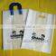 Custom logo machine made shopping plastic bags