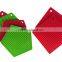 FDA and LFGB food grade colorful square shape table silicon mat