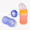 color change high borosilicate glass feeding bottle with thermometer