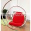 Fashionable ball chair/Hanging swing bubble chair/ acrylic swing chair