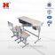 Cheap school furniture double school desk and chair