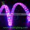 Wholesale led rope light 4 wires flat 11*22mm for shop decoration