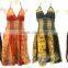 Wholesale India Made Rayon Silk Tie Dye Dresses