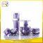 Latest design high quality square Acrylic lotion bottle cosmetic jar,cosmetic jar square shape 50g