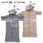 Child baby Knitted anti kicking quilt sleeping bag with detachable cap