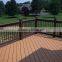 Outdoor factory direct steel composite deck railing