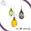 Modern Colored Art Glass Decoration Pendant Lights