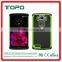 [TOPO]PC + Silicone+TPU Combo 3 in 1 combo footbal skin shockproof case For LG G4
